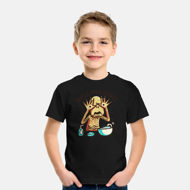 Dirty Hands-Youth-Basic-Tee-Wenceslao A Romero