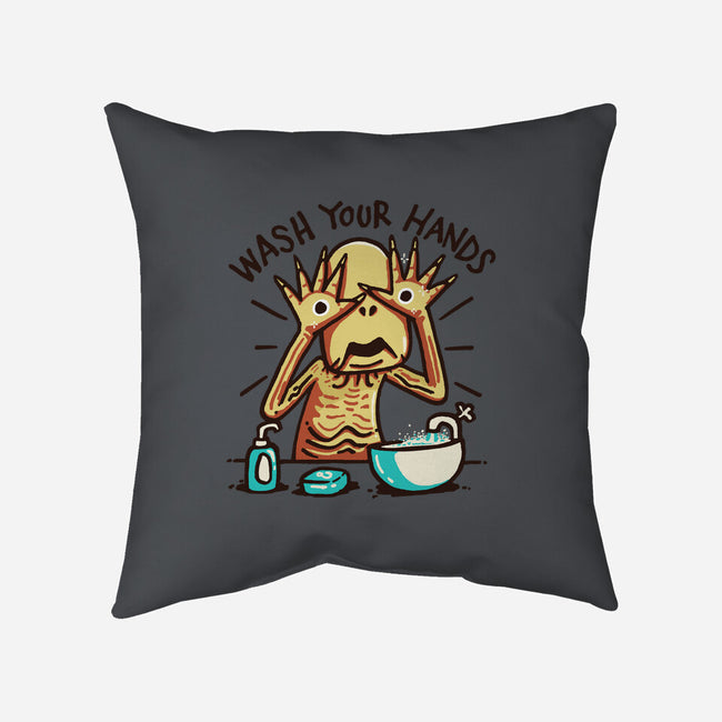 Dirty Hands-None-Removable Cover w Insert-Throw Pillow-Wenceslao A Romero