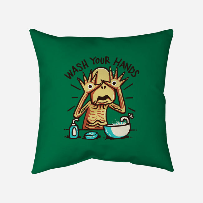 Dirty Hands-None-Removable Cover w Insert-Throw Pillow-Wenceslao A Romero