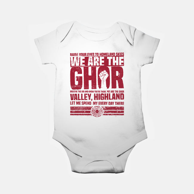 We Are The Ghor-Baby-Basic-Onesie-teesgeex