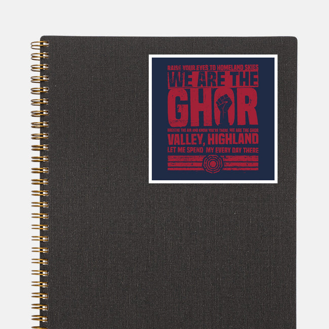 We Are The Ghor-None-Glossy-Sticker-teesgeex