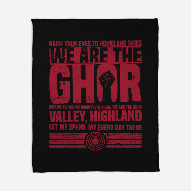 We Are The Ghor-None-Fleece-Blanket-teesgeex