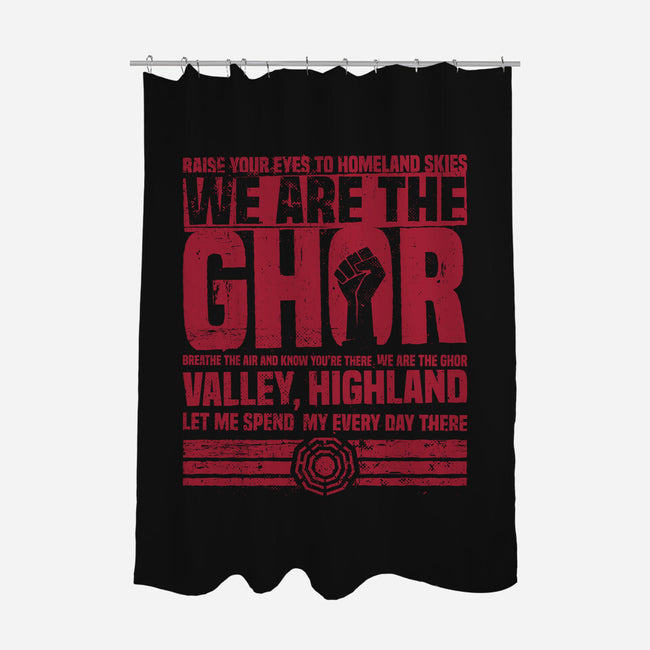 We Are The Ghor-None-Polyester-Shower Curtain-teesgeex