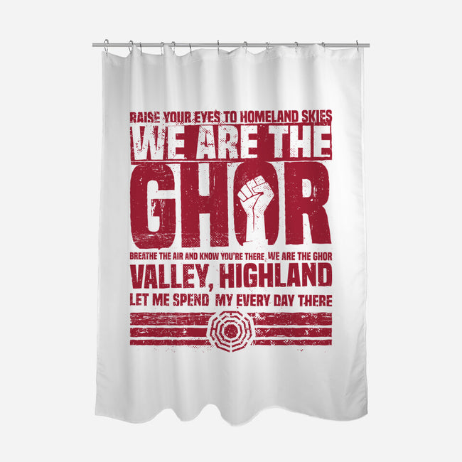 We Are The Ghor-None-Polyester-Shower Curtain-teesgeex