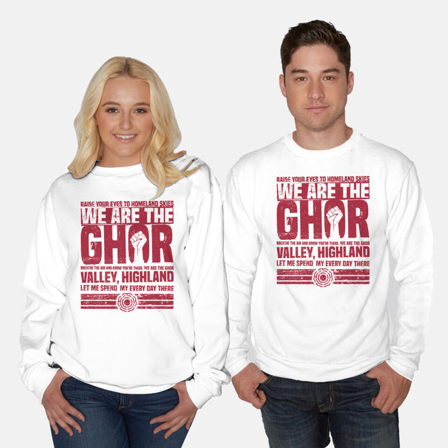 We Are The Ghor-Unisex-Crew Neck-Sweatshirt-teesgeex