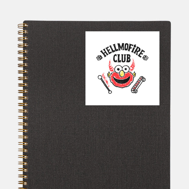Hellmofire Club-None-Glossy-Sticker-Wenceslao A Romero