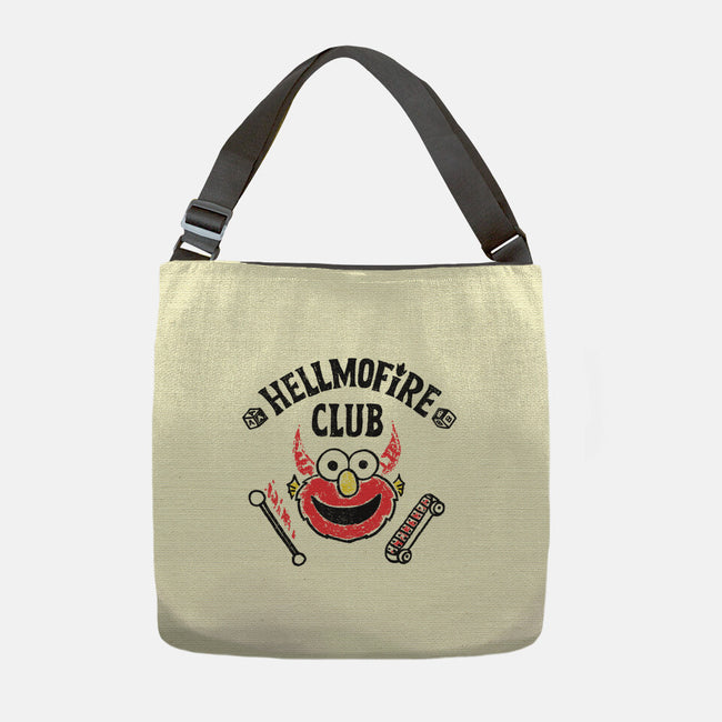 Hellmofire Club-None-Adjustable Tote-Bag-Wenceslao A Romero