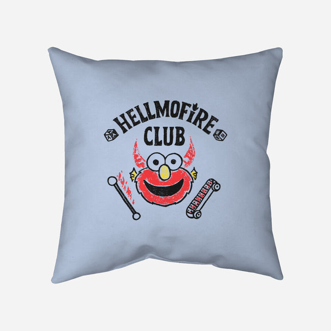 Hellmofire Club-None-Removable Cover w Insert-Throw Pillow-Wenceslao A Romero