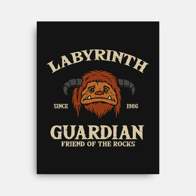 Labyrinth Guardian-None-Stretched-Canvas-Melonseta