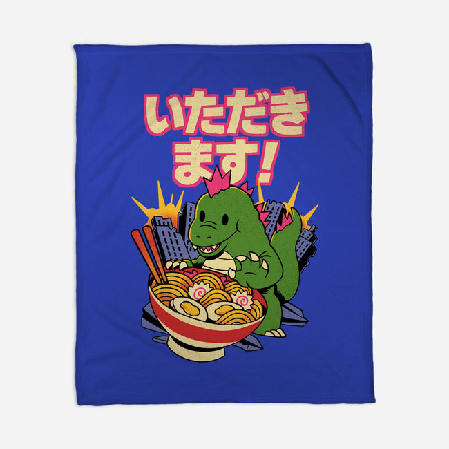 Itadakimasu-None-Fleece-Blanket-FunkVampire