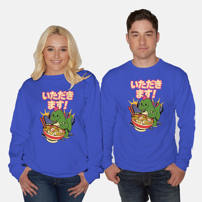 Itadakimasu-Unisex-Crew Neck-Sweatshirt-FunkVampire
