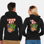Itadakimasu-Unisex-Zip-Up-Sweatshirt-FunkVampire