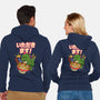 Itadakimasu-Unisex-Zip-Up-Sweatshirt-FunkVampire