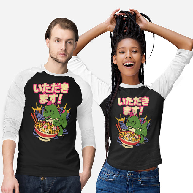 Itadakimasu-Unisex-Baseball-Tee-FunkVampire