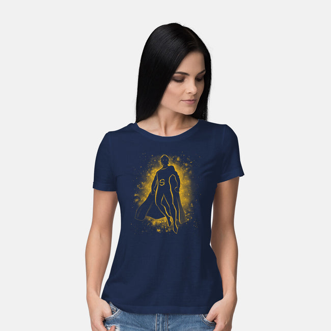 One Million Exploding Suns-Womens-Basic-Tee-teesgeex