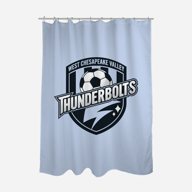 WCV Thunderbolts-None-Polyester-Shower Curtain-teesgeex