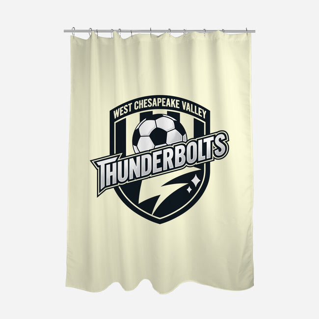WCV Thunderbolts-None-Polyester-Shower Curtain-teesgeex
