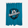 WCV Thunderbolts-None-Polyester-Shower Curtain-teesgeex