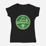 Happy Gilmore's Golf Academy-Womens-V-Neck-Tee-SuperEdu