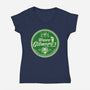 Happy Gilmore's Golf Academy-Womens-V-Neck-Tee-SuperEdu