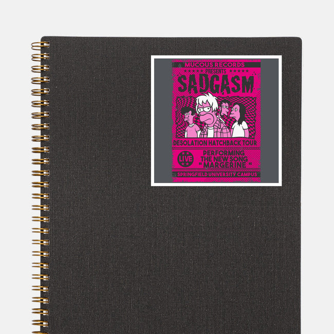 Sadgasm Live-None-Glossy-Sticker-SuperEdu