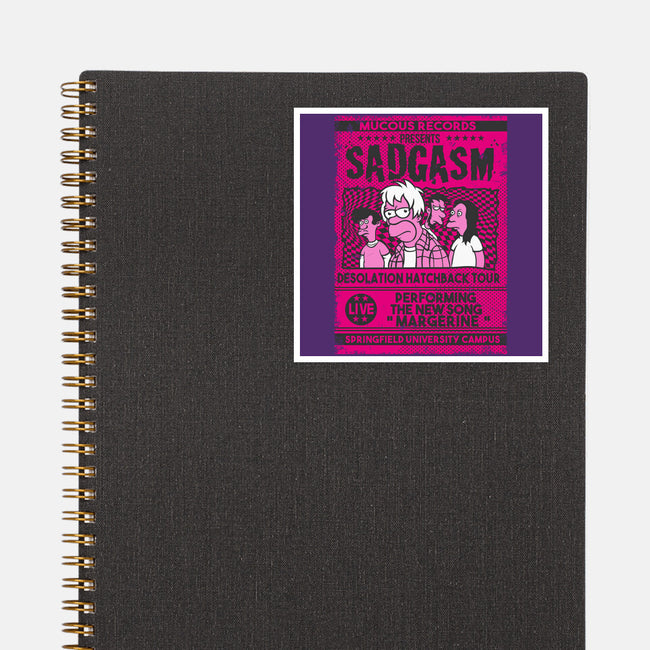 Sadgasm Live-None-Glossy-Sticker-SuperEdu