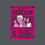 Sadgasm Live-Womens-V-Neck-Tee-SuperEdu