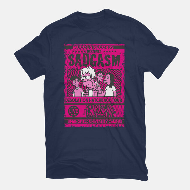 Sadgasm Live-Womens-Fitted-Tee-SuperEdu