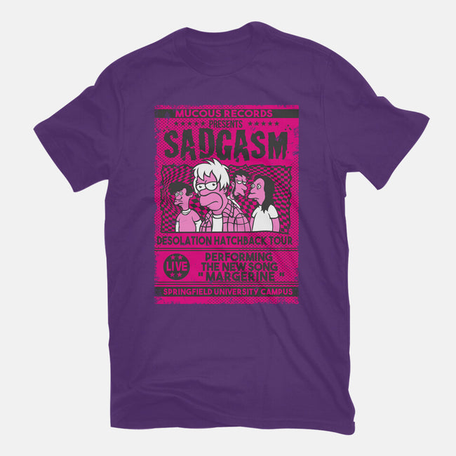 Sadgasm Live-Womens-Fitted-Tee-SuperEdu