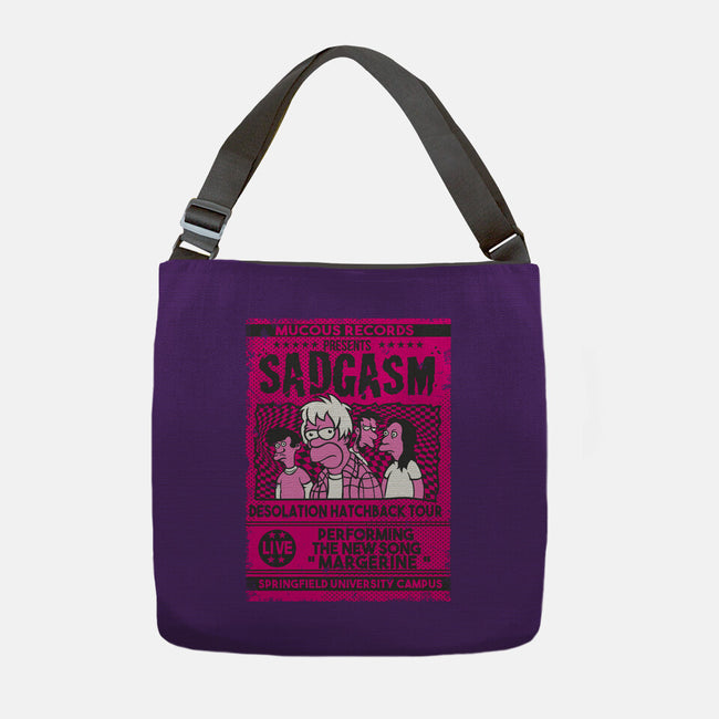 Sadgasm Live-None-Adjustable Tote-Bag-SuperEdu