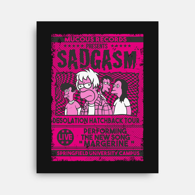Sadgasm Live-None-Stretched-Canvas-SuperEdu