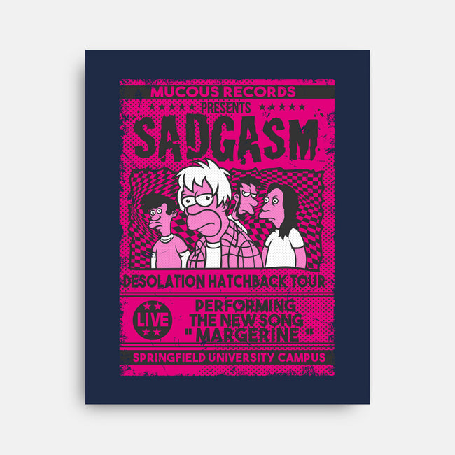 Sadgasm Live-None-Stretched-Canvas-SuperEdu