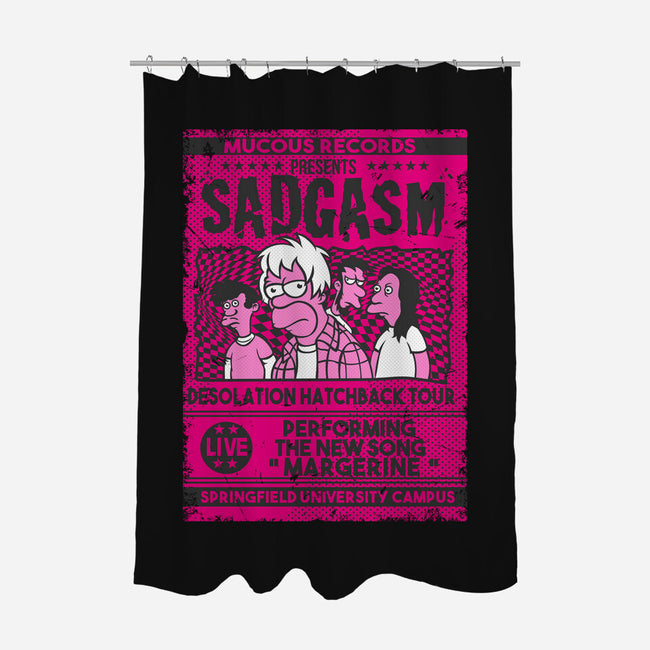 Sadgasm Live-None-Polyester-Shower Curtain-SuperEdu