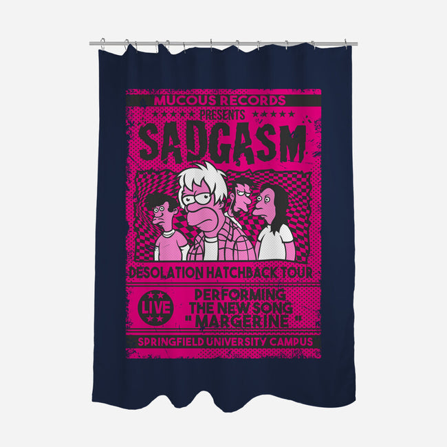 Sadgasm Live-None-Polyester-Shower Curtain-SuperEdu