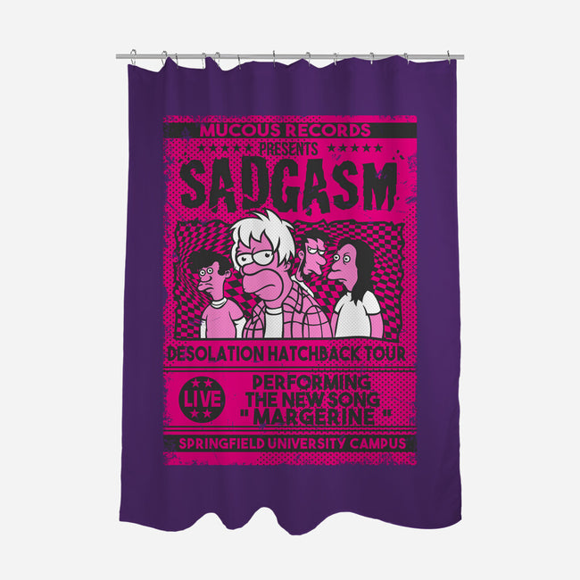 Sadgasm Live-None-Polyester-Shower Curtain-SuperEdu