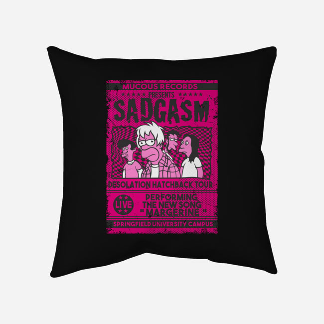 Sadgasm Live-None-Removable Cover w Insert-Throw Pillow-SuperEdu