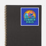 Alien Summer Vibes-None-Glossy-Sticker-spoilerinc