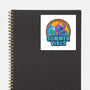 Alien Summer Vibes-None-Glossy-Sticker-spoilerinc