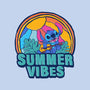Alien Summer Vibes-None-Polyester-Shower Curtain-spoilerinc