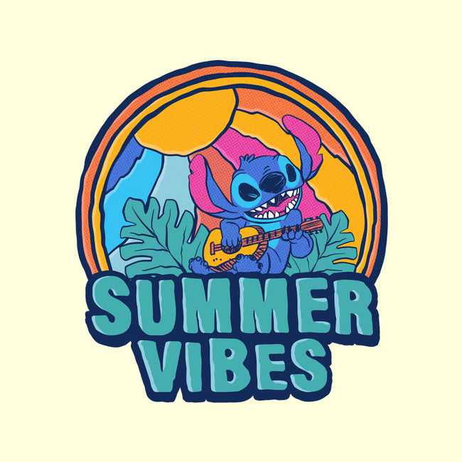 Alien Summer Vibes-None-Stretched-Canvas-spoilerinc