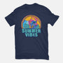 Alien Summer Vibes-Mens-Basic-Tee-spoilerinc