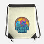 Alien Summer Vibes-None-Drawstring-Bag-spoilerinc