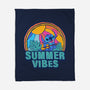 Alien Summer Vibes-None-Fleece-Blanket-spoilerinc