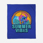 Alien Summer Vibes-None-Fleece-Blanket-spoilerinc