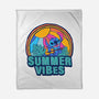 Alien Summer Vibes-None-Fleece-Blanket-spoilerinc