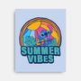 Alien Summer Vibes-None-Stretched-Canvas-spoilerinc