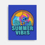Alien Summer Vibes-None-Stretched-Canvas-spoilerinc