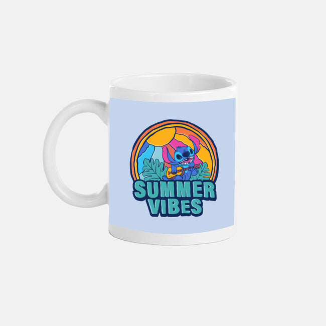 Alien Summer Vibes-None-Mug-Drinkware-spoilerinc