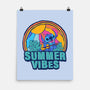 Alien Summer Vibes-None-Matte-Poster-spoilerinc