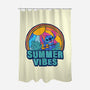 Alien Summer Vibes-None-Polyester-Shower Curtain-spoilerinc